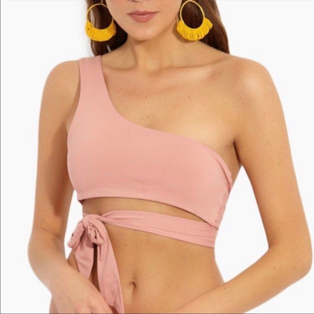 TAVIK Eve Bikini Top in Rose Dawn Sz M